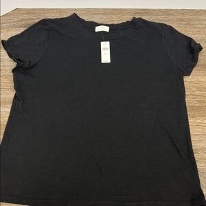 T.LA by Anthropologie Classic Black Slub Tee – Size XL (NWT)
